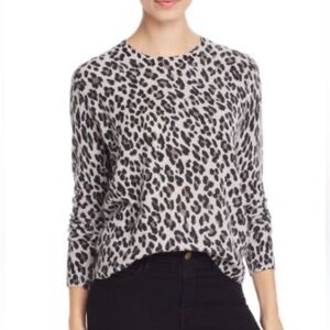 Anthropologie Peione Leopard Pattern sweater top